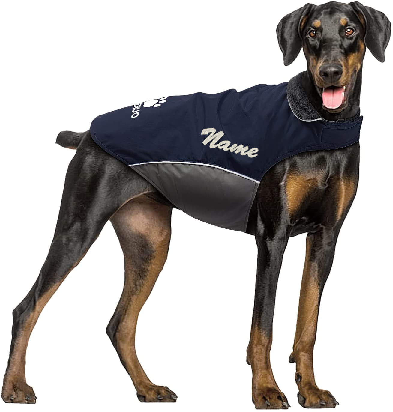 IREENUO Dog Coat, Waterproof Coat for Medium Large Dogs