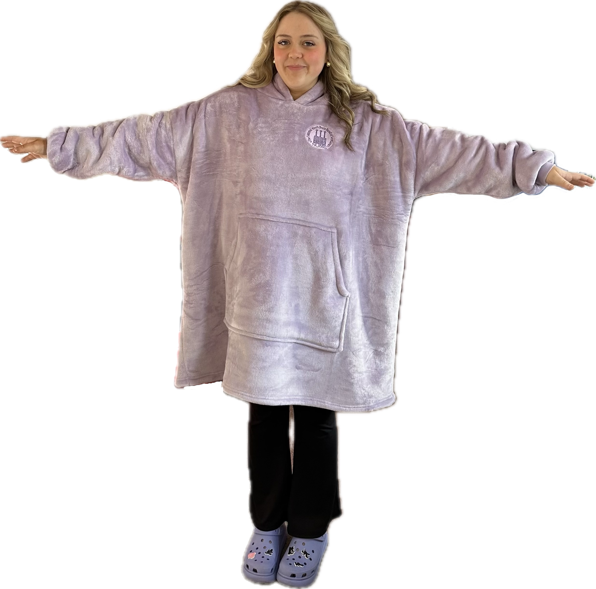 NYBBS Oversized Hooded Blanket