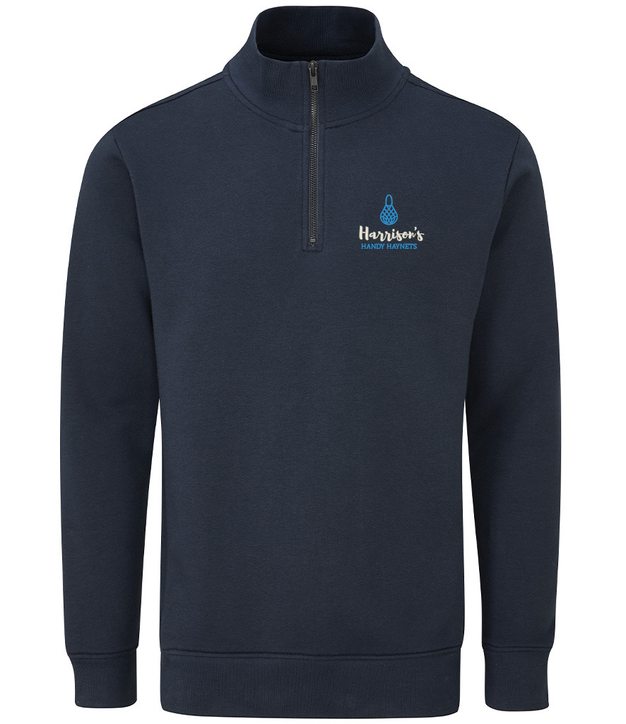 Unisex 1/4 Zip Sweatshirt – Harrison’s Handy Haynets