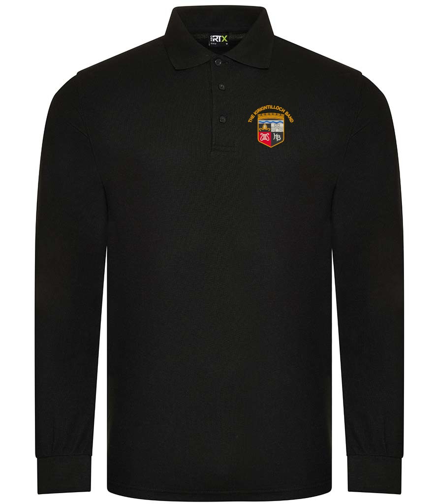 Pro Long Sleeve Piqué Polo Shirt – Kirkintilloch Band